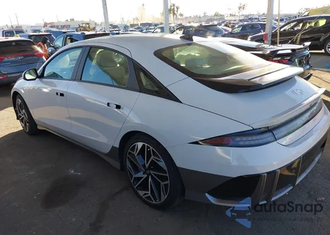 2025 Hyundai Ioniq 6 Sel from USA, damaged, VIN KMHM34AA2SA083267